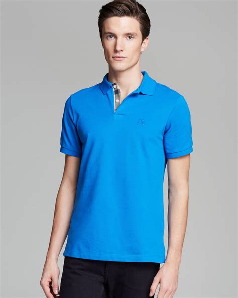 burberry polo blue|Burberry polo for men.